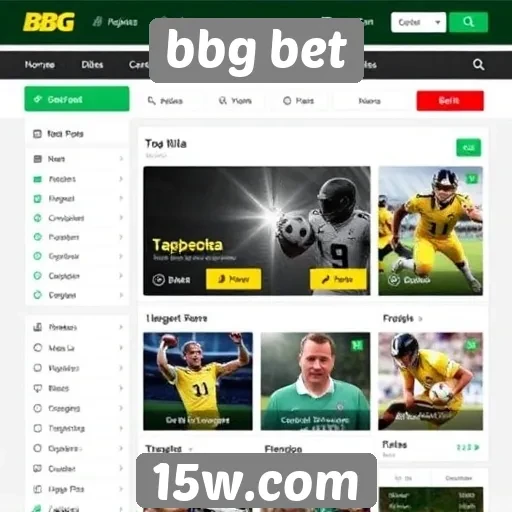 Avaliação da interface do usuário do site bbg bet